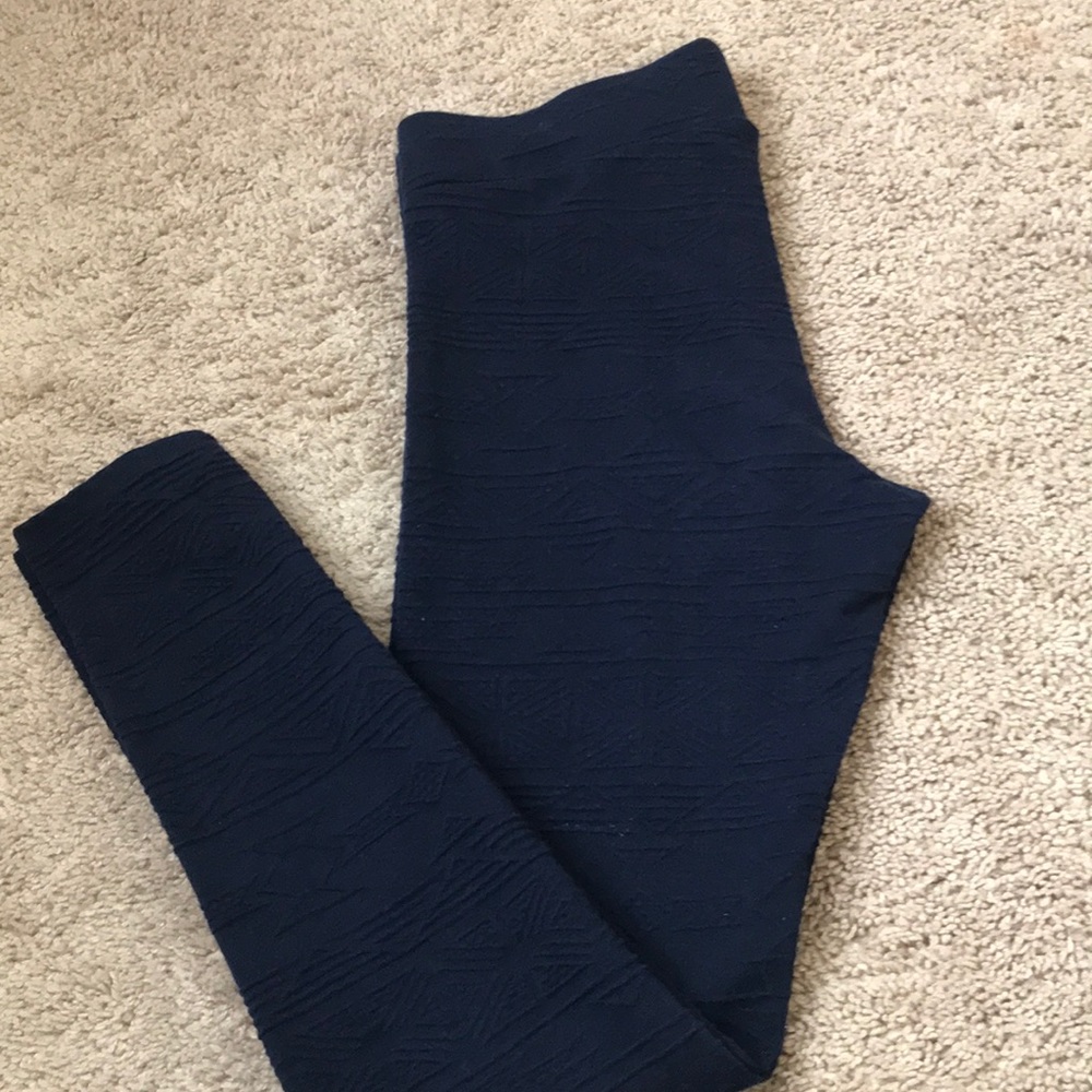 American Eagle Navy Blue Long Leggings